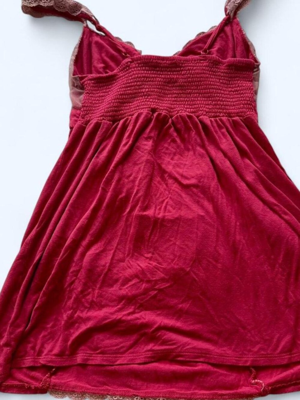 Kimchi Blue Urban Outfitters Vintage Y2K Lace Babydoll Top Micro Dress S - Picture 6 of 6